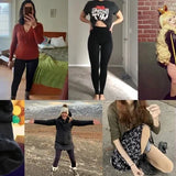 SoftCloud Leggings Doublés Polaire Femme – Pantalon d’Hiver Ultra Chaud et Extensible à Coupe Ajustée