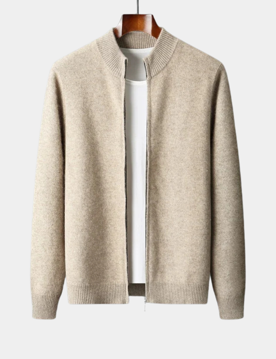 Lyndon Gilet Cachemire Homme – Maille Luxe, Coupe Regular & Élégance Intemporelle