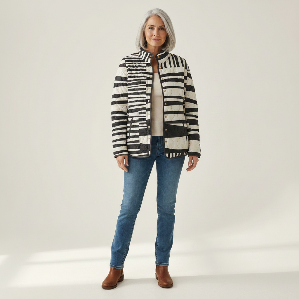 Nora – Veste matelassée - vue de face
