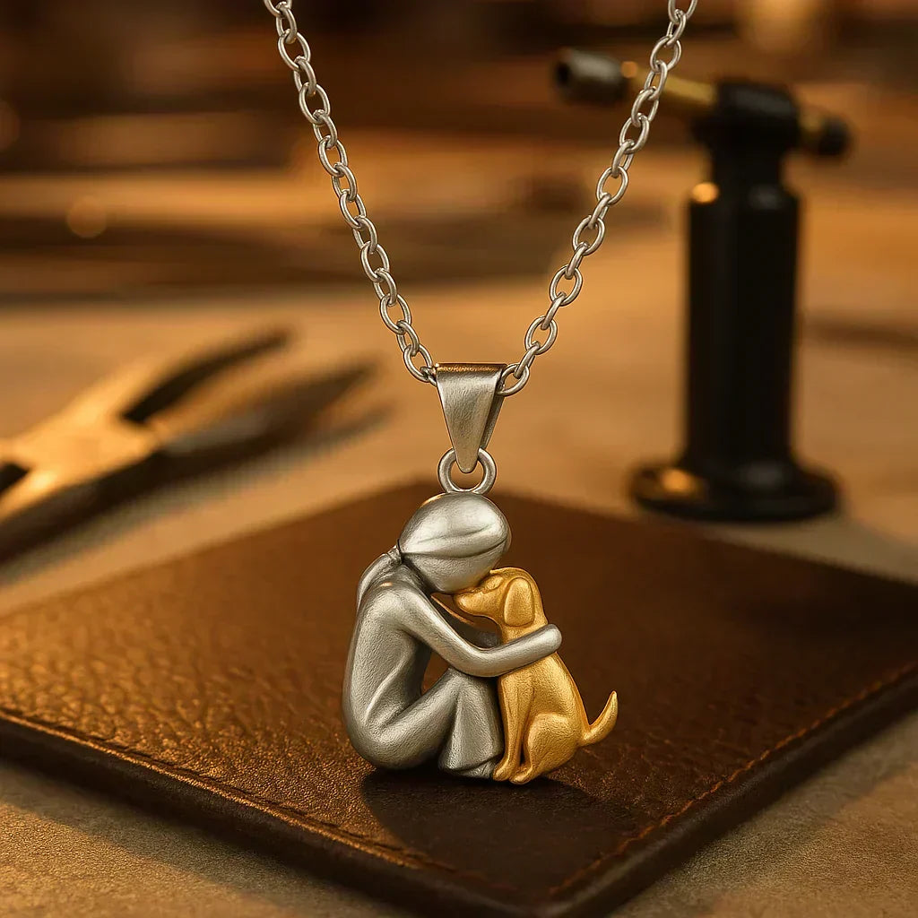 Huguette - Collier avec pendentif - vue détaillée