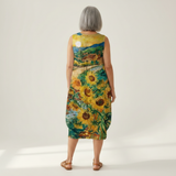 Séverine - robe fluide et confortable pour femme, silhouette légère et aérée