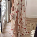 Emery Robe Midi Femme – Élégante Robe en Dentelle Florale pour Soirée & Mariage Chic