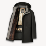 Tuke Veste Softshell Homme à Capuche – Imperméable, Coupe-Vent & Confort Outdoor