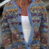 Ember – Cardigan Femme à Boutons – Maille Légère et Douce au Design Classique et Élégant