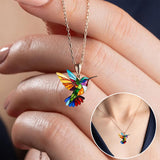 Lola™ | Collier Magnifique Colibri