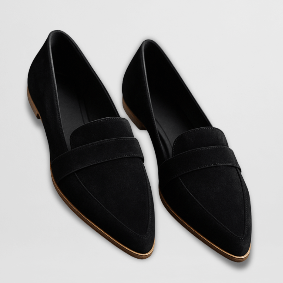 Helen | Chaussons orthopédiques en daim souple - vue 3