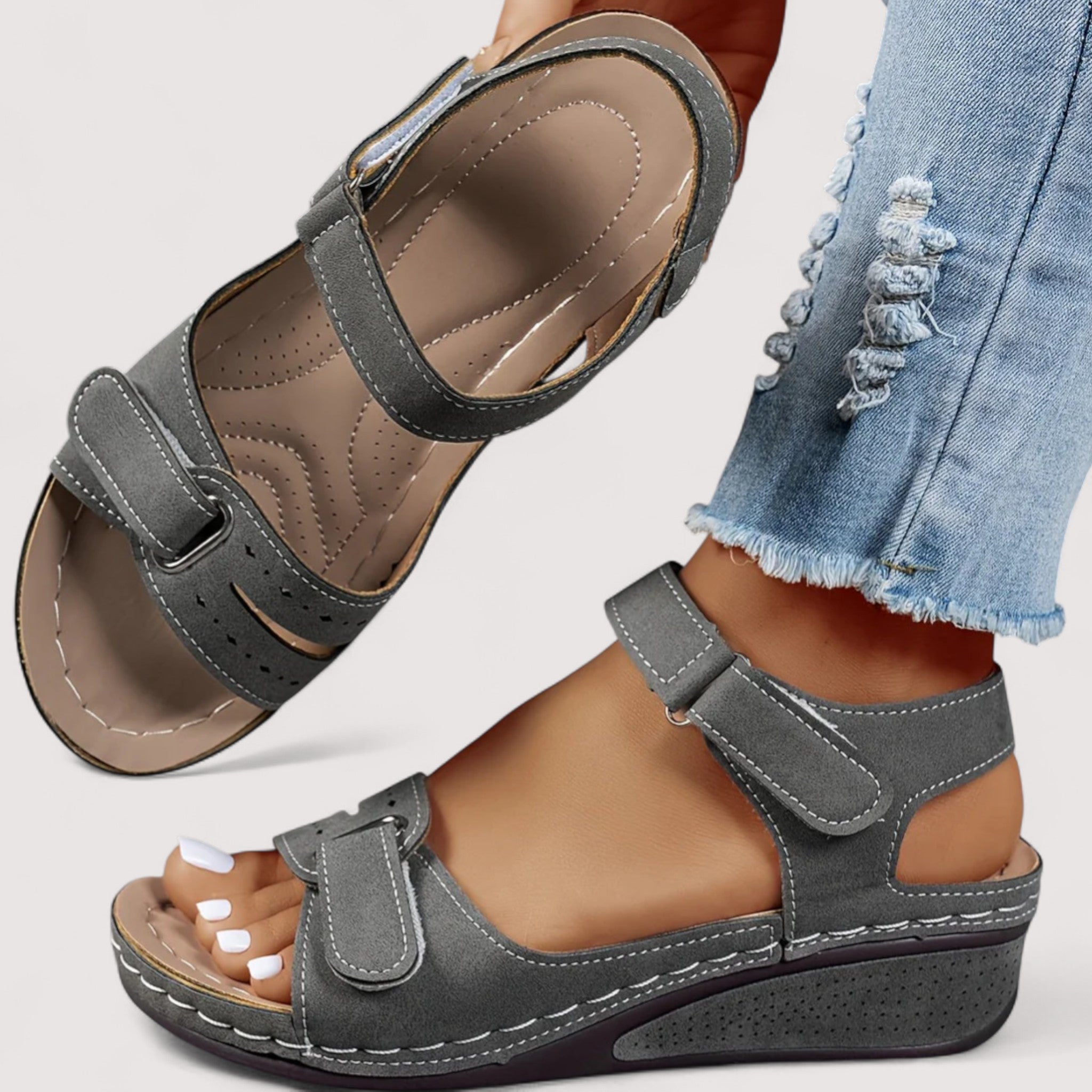 Lea™ | Sandale orthopédique moderne