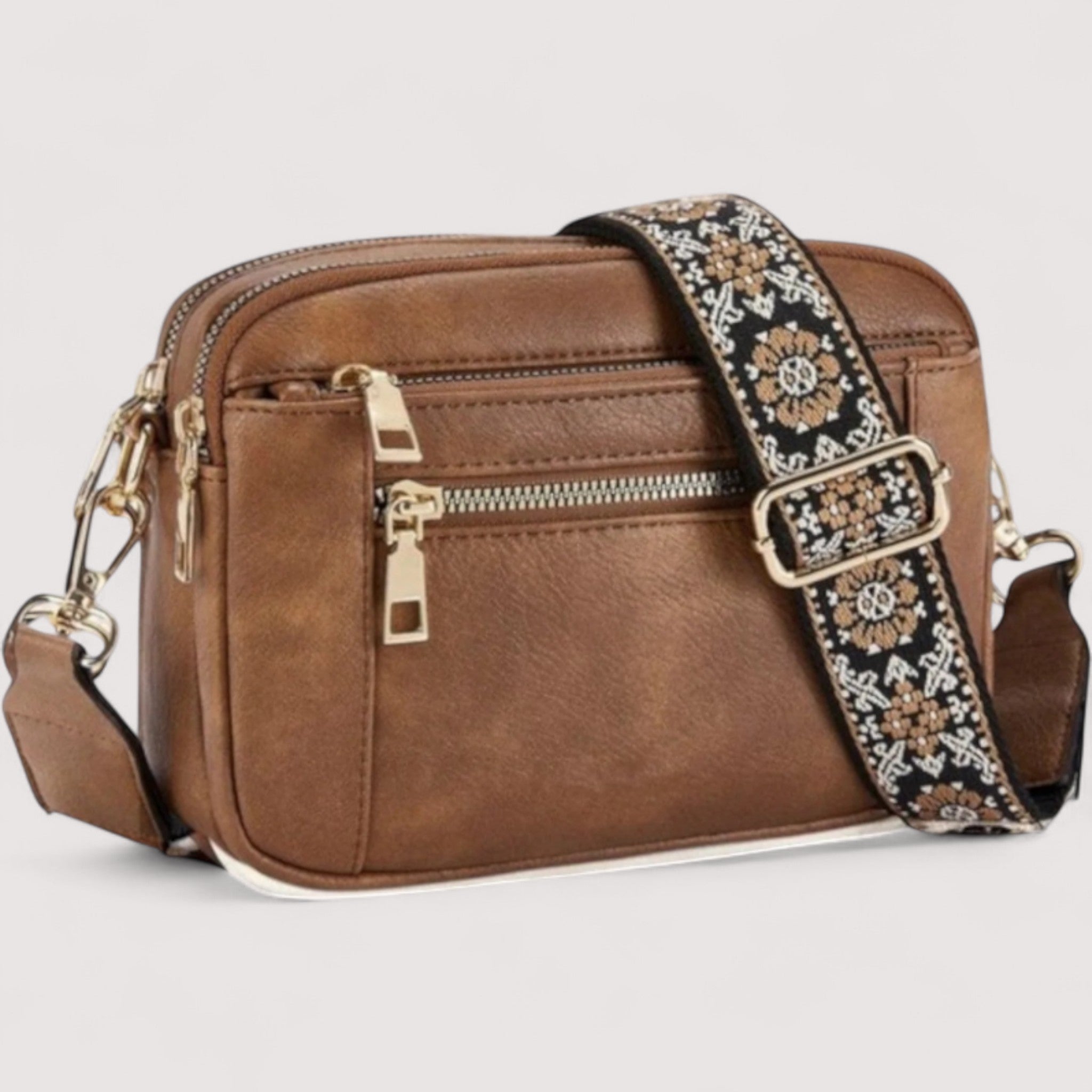 Sabina™ | Élégante sac à bandoulière en cuir