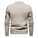 Noël Pull de Noël Homme à Motif Renne – Maille Épaisse, Chaleur Festive & Style Ludique