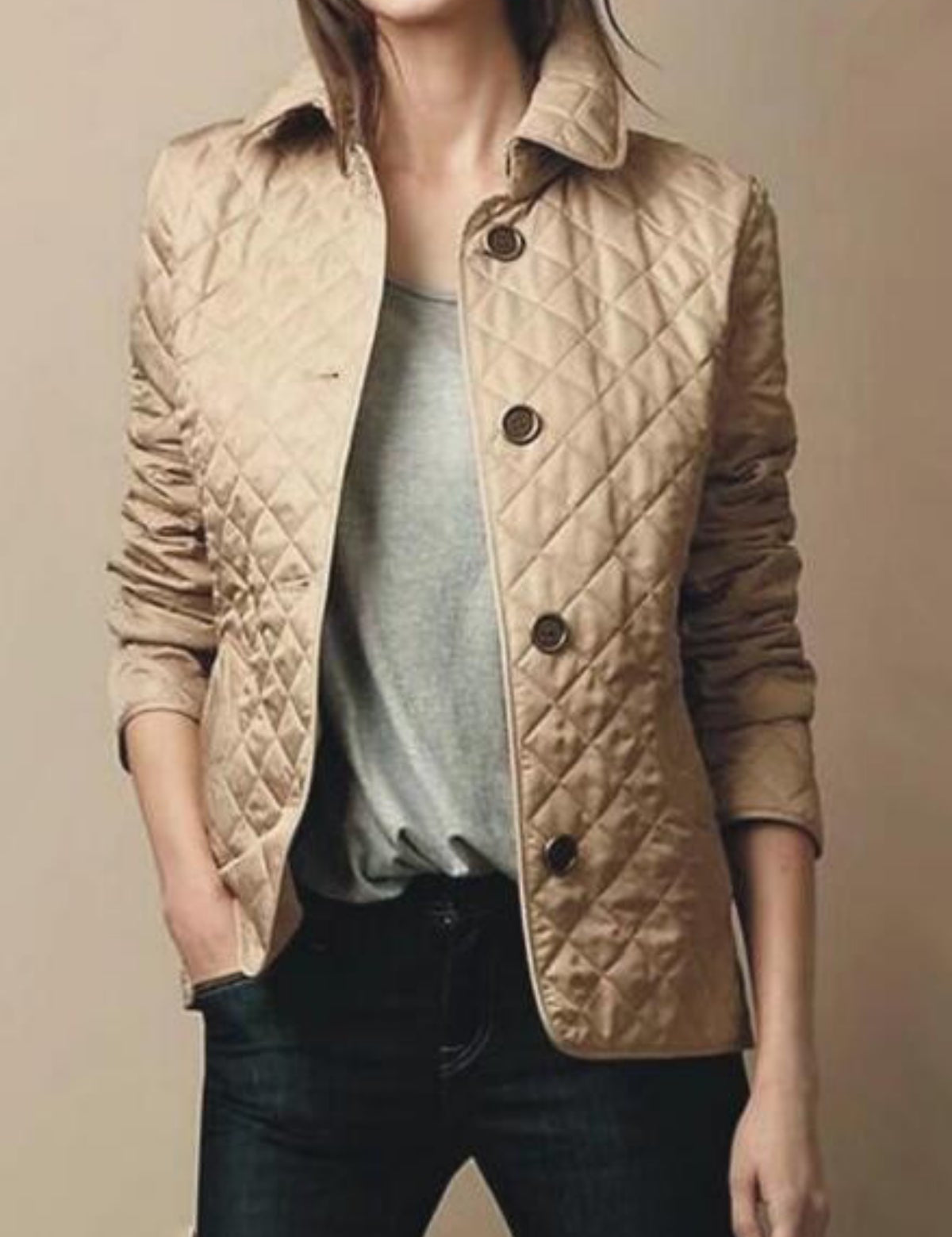 Clara Veste Matelassée – Veste Élégante et Confortable avec Détails Raffinés et Design Ajusté