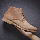Noah Bottines Desert Homme – Chaussures Suédées Confortables avec Semelle Antidérapante