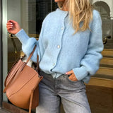 Addilyn Cardigan Femme – Gilet Doux & Élégant en Maille Confortable pour Hiver