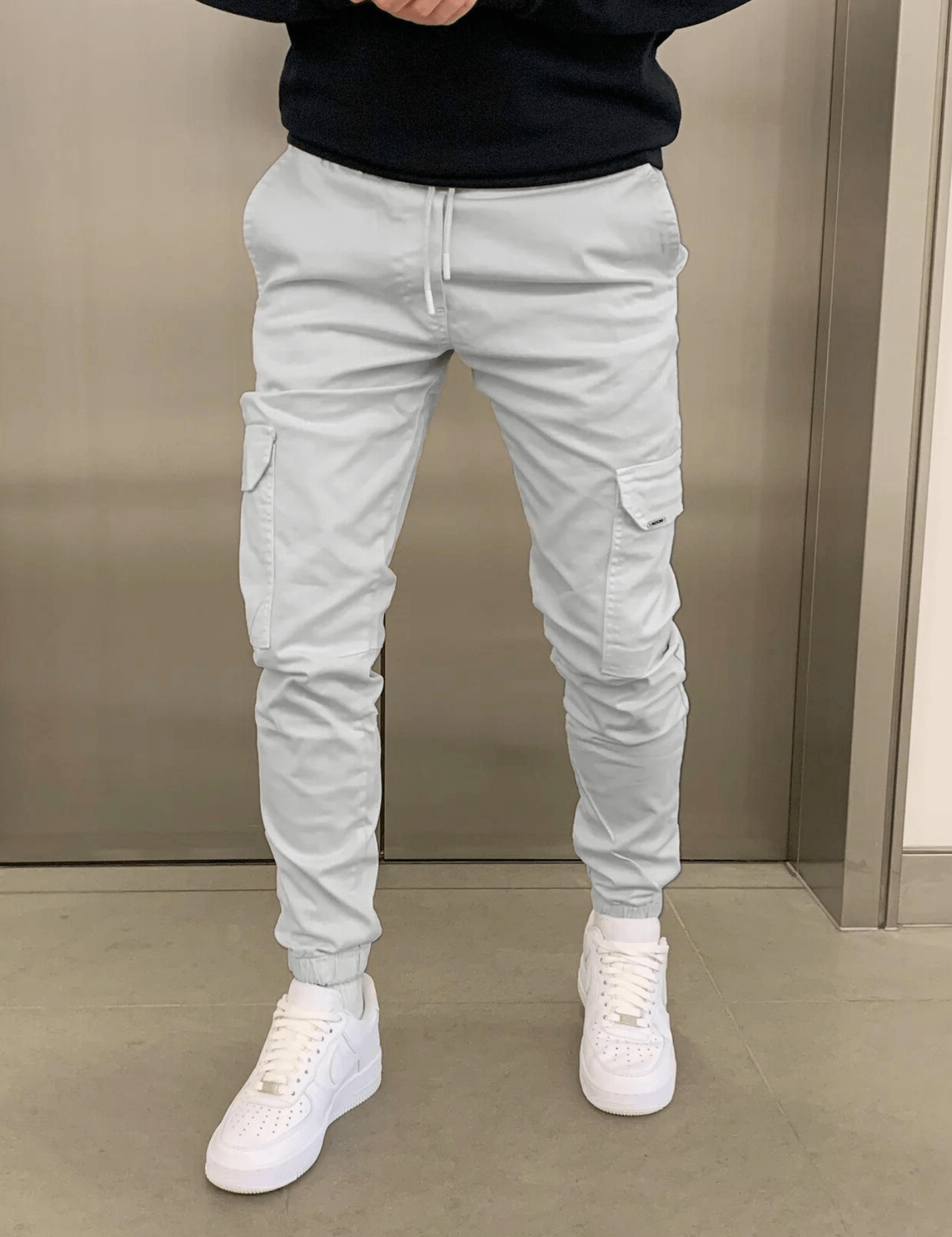 John Pantalon Homme Élégant – Coupe Moderne, Tissu Résistant & Confort Quotidien