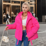 Novie Doudoune Courte Femme à Capuche – Légère, Matelassée & Style Urbain Moderne