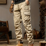 Mason Pantalon cargo tactique pour homme – Coupe ajustée durable avec multiples poches & coutures renforcées