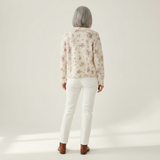 Marvella | Cardigan en maille vintage pour femme - vue de dos