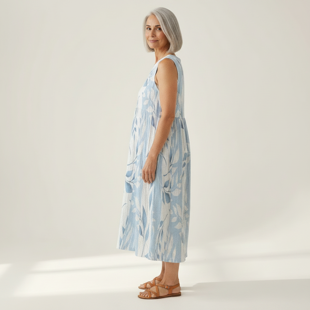 Joy - robe fluide et confortable pour femme, silhouette légère et aérée