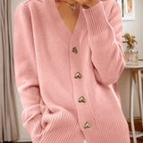 Lana Gilet Femme en Maille – Cardigan Sans Manches en Tissu Doux & Luxueux pour Toutes Saisons