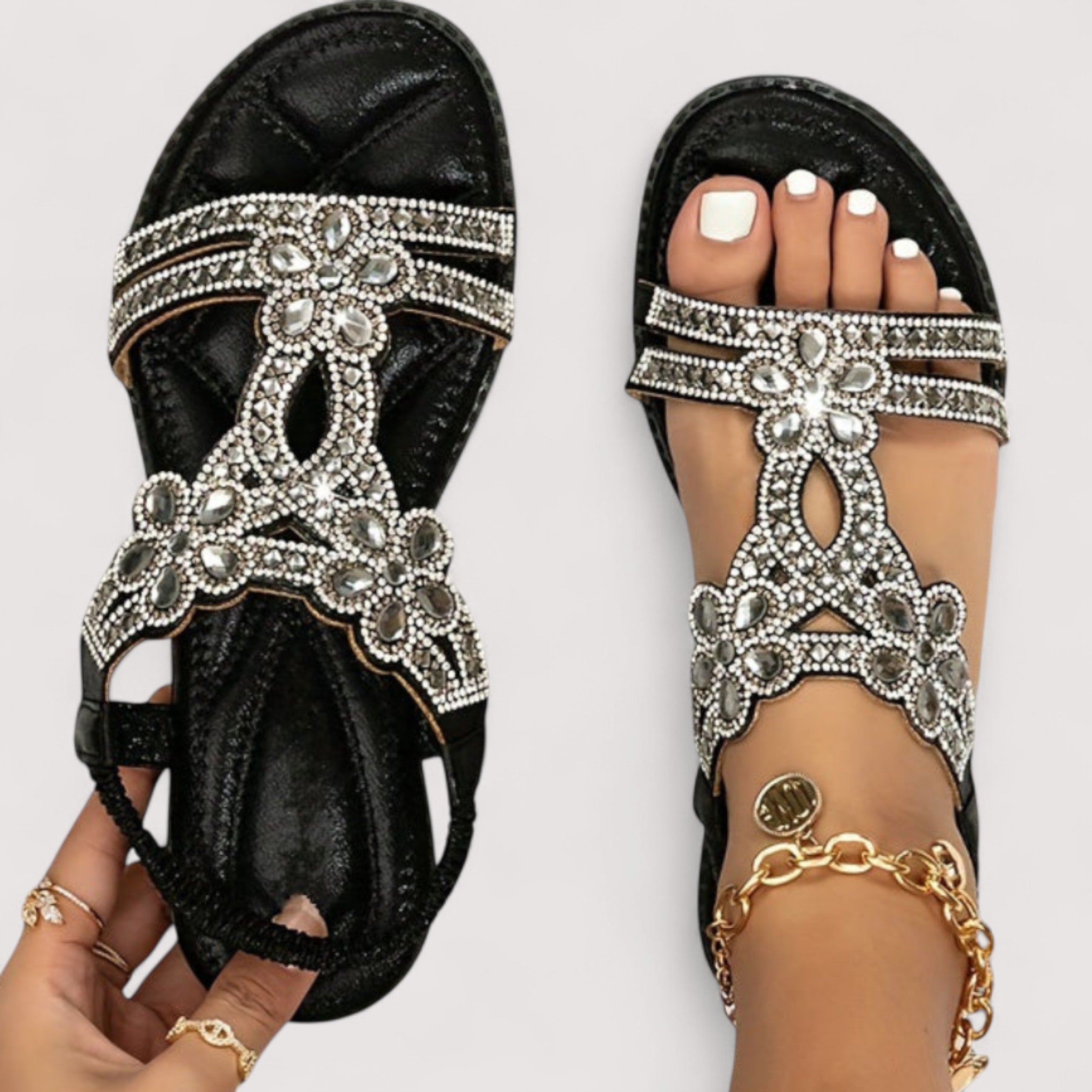 Liana™ | Sandales orthopédiques de style Ibiza