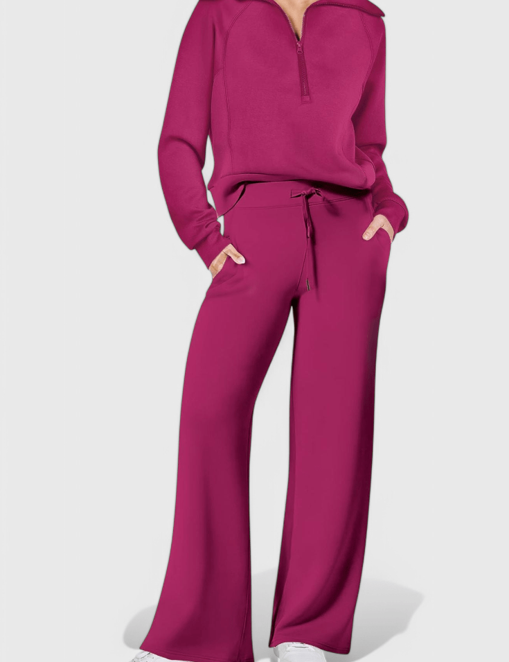 Madeline - Ensemble pull ample & pantalon large