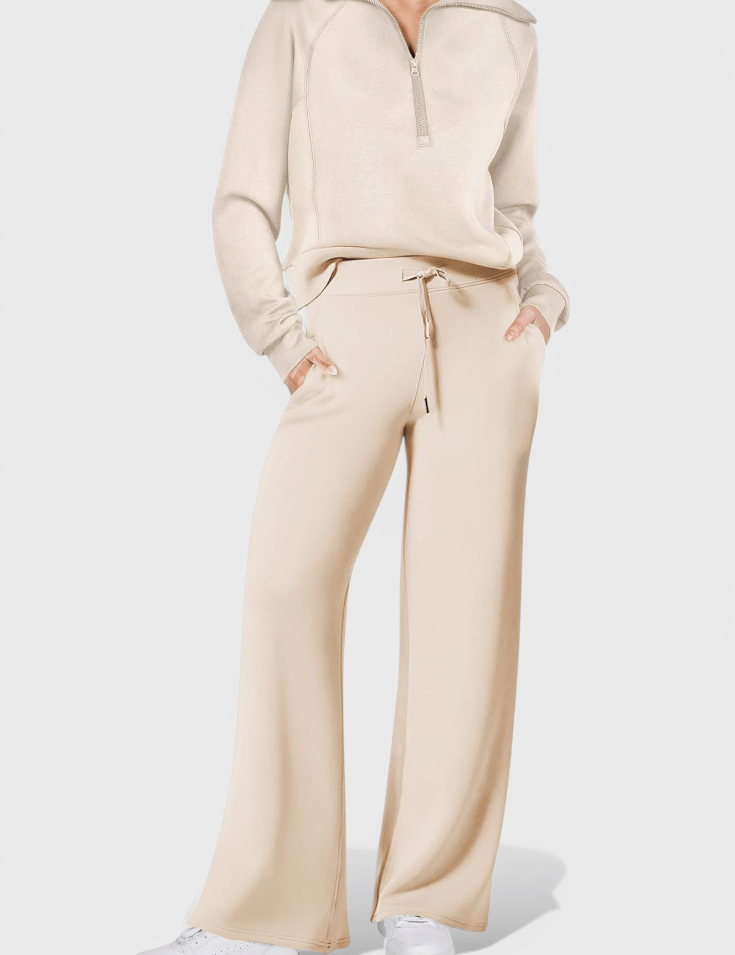 Madeline - Ensemble pull ample & pantalon large