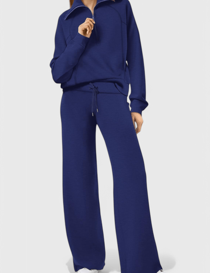 Madeline - Ensemble pull ample & pantalon large