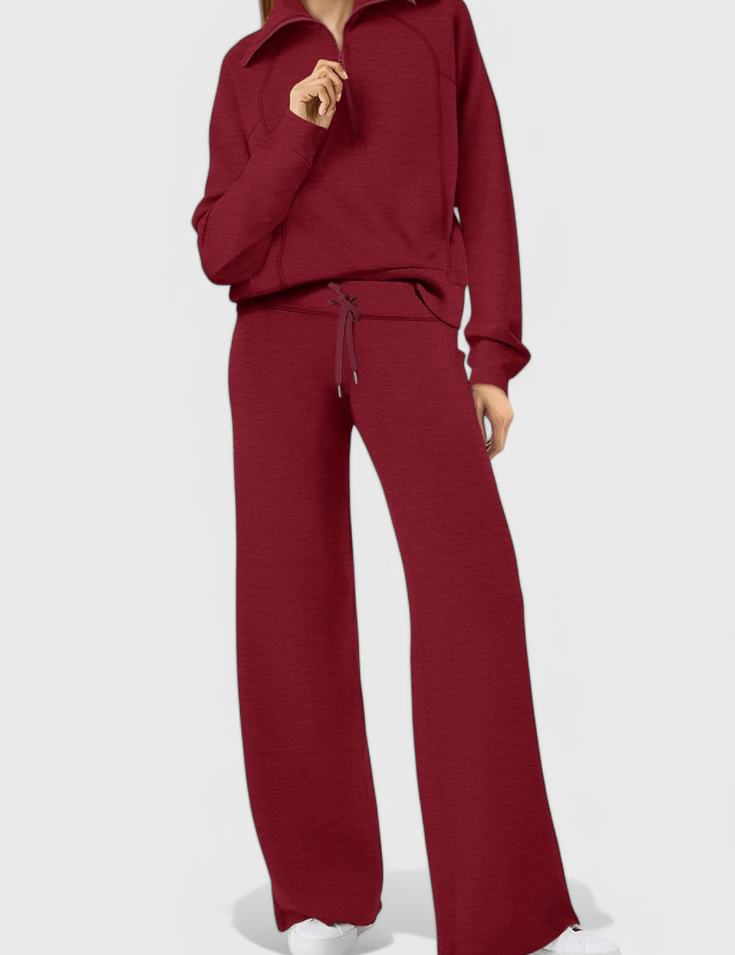 Madeline - Ensemble pull ample & pantalon large