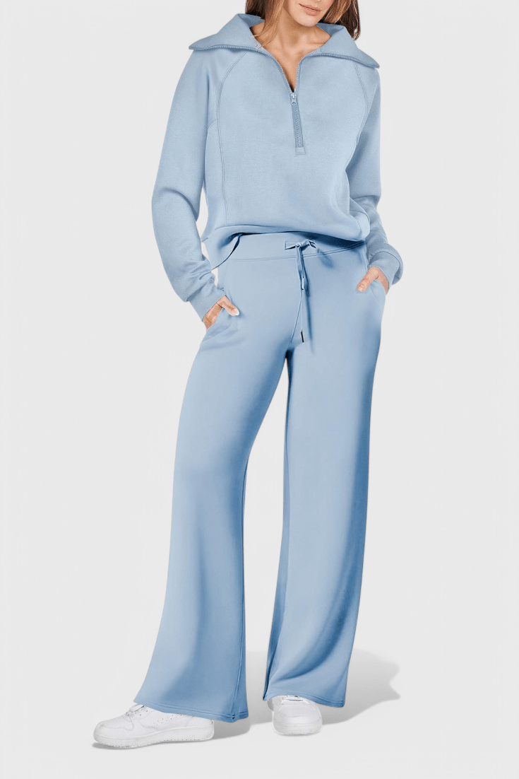 Madeline - Ensemble pull ample & pantalon large