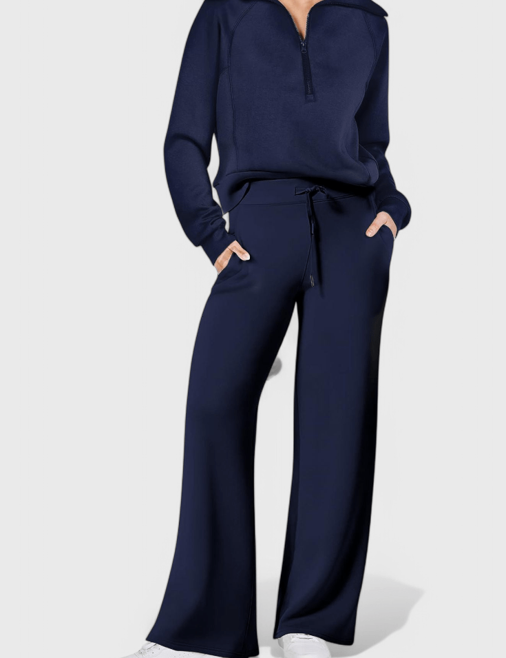 Madeline - Ensemble pull ample & pantalon large