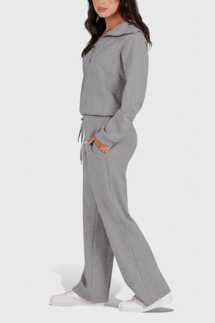 Madeline - Ensemble pull ample & pantalon large