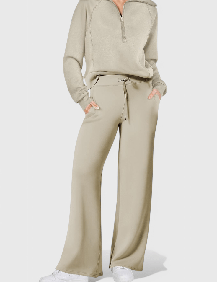 Madeline - Ensemble pull ample & pantalon large
