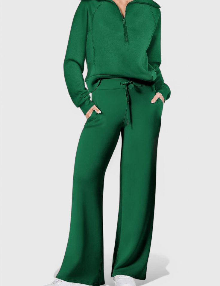 Madeline - Ensemble pull ample & pantalon large