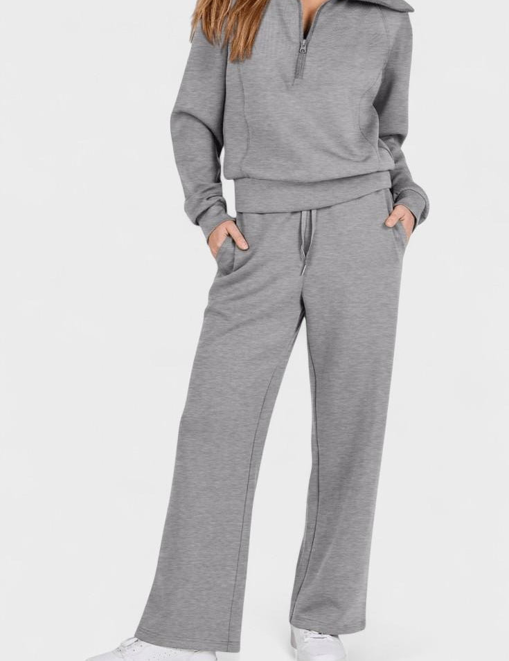 Madeline - Ensemble pull ample & pantalon large