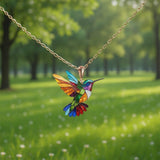 Lola™ | Collier Magnifique Colibri