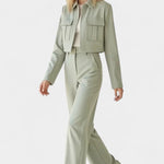Clarisse - Ensemble veste courte & pantalon large