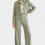 Clarisse - Ensemble veste courte & pantalon large