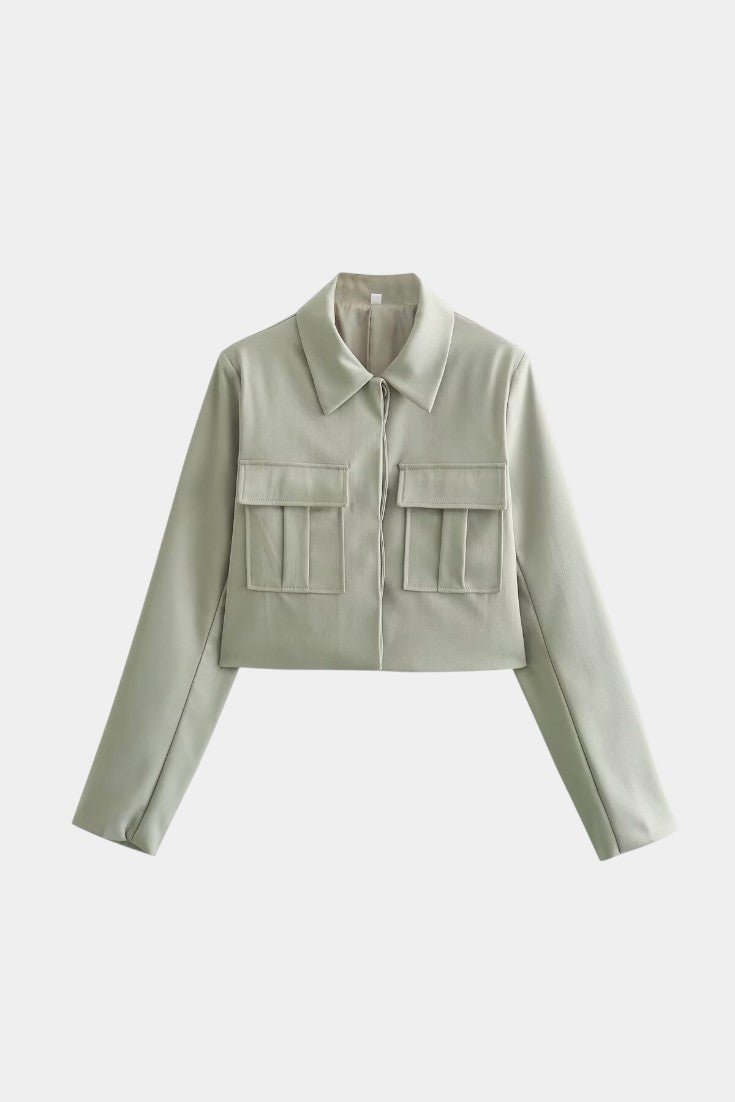 Clarisse - Ensemble veste courte & pantalon large