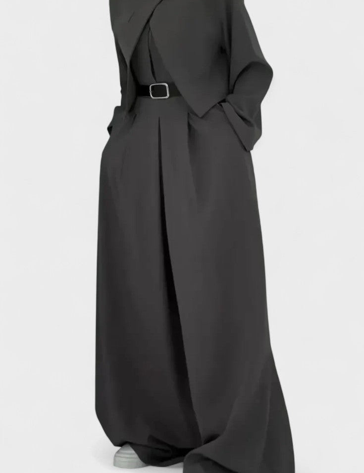 Blandine - Ensemble trois pièces blazer, bustier & pantalon