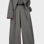 Blandine - Ensemble trois pièces blazer, bustier & pantalon