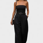 Blandine - Ensemble trois pièces blazer, bustier & pantalon