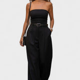 Blandine - Ensemble trois pièces blazer, bustier & pantalon