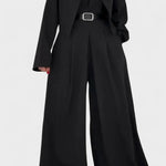 Blandine - Ensemble trois pièces blazer, bustier & pantalon