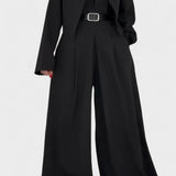 Blandine - Ensemble trois pièces blazer, bustier & pantalon