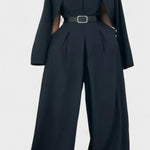 Blandine - Ensemble trois pièces blazer, bustier & pantalon