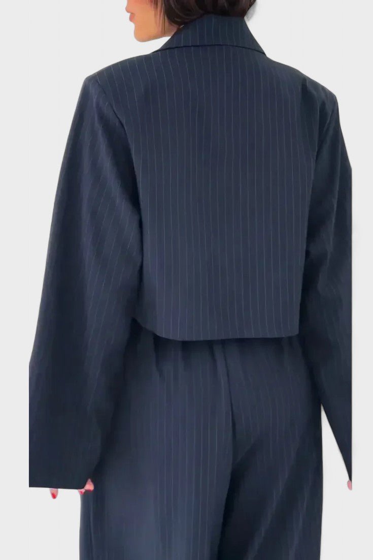 Blandine - Ensemble trois pièces blazer, bustier & pantalon