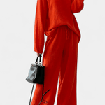 Charline - Ensemble haut ample à manches longues & pantalon large