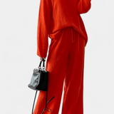 Charline - Ensemble haut ample à manches longues & pantalon large