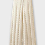 Léonie - Ensemble pull torsadé, gilet matelassé & pantalon