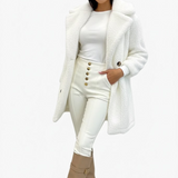 Audrey Manteau à Capuche Peluche Femme – Coupe Oversize, Style Cocooning & Chaleur Hiver