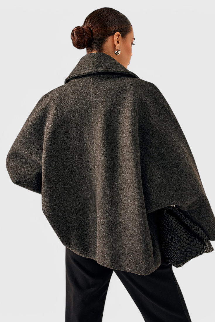 Pénélope - Manteau oversize à col châle